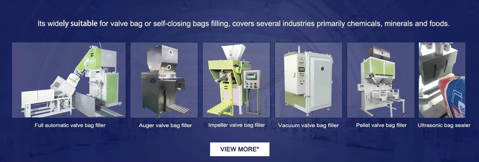 Valve Bag Filling Packing Machine