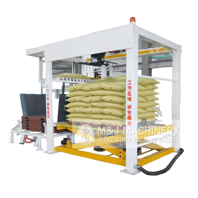 Get Your 50kg Sugar Bags Palletized with Our Intelligent Machine 2500 KG Capacity