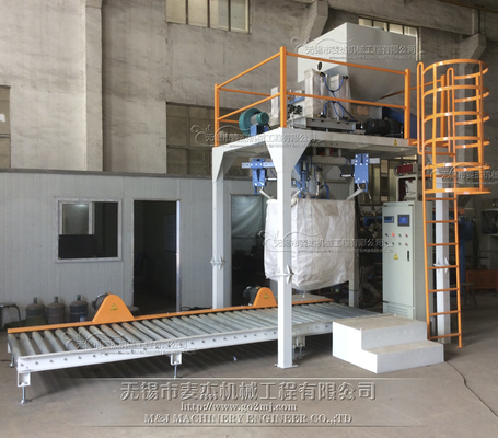 Jumbo Bulk Bag Filler Easy Operating PLC System for Smooth Filling Process