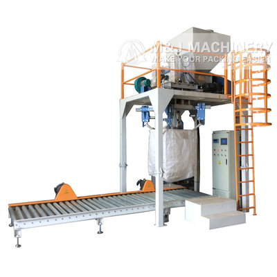 1000kg Powder Ton Big Bag Filling Machine with Stand-up Pouch Packaging Efficiency