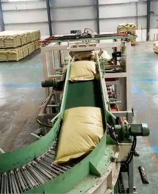 Customizable and Automatic Feed Palletizer for Bagging Plant 4100mm*1600mm*1450mm