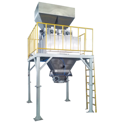 Mettler weighing scale and bagging controller for 2000kg corn flour packaging machine