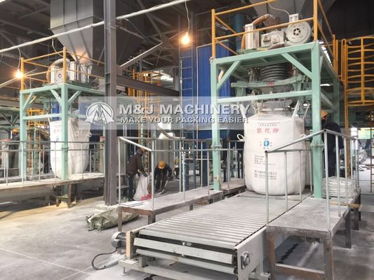 50Hz Voltage Filling Machine for Plastic Pellet in Jumbo Big Bagging and Bagging