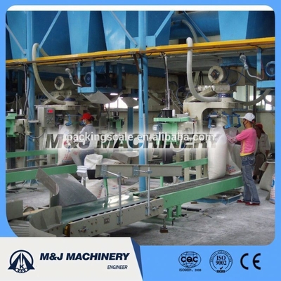 Manufacturing Plant Automatic 2500KG Flour Bag Packing Machine for Customer Preference