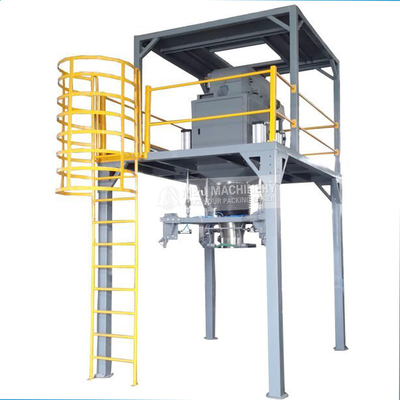 Easy to Operate Sand Big Bulk Bag Granular Semi Auto Filling Machine with PLC Bulk Sand Bagging Equipment