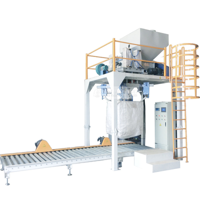 Easy to Operate Sand Big Bulk Bag Granular Semi Auto Filling Machine with PLC Bulk Sand Bagging Equipment