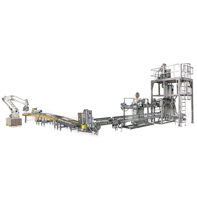 High Capacity Electric Driven Robotic Palletizer for Automatic Cement Bag Palletizing
