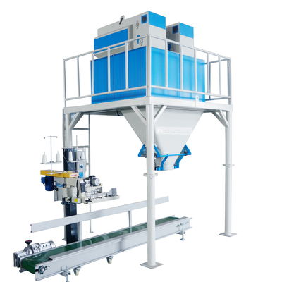 380/220V 800Kg Sand Bag Filling Machine with Weighing Range 25-50kg/bag