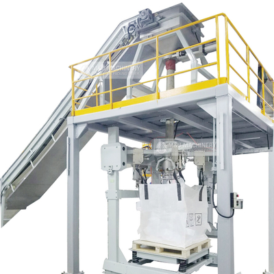 1-2 Ton Lithium Battery Cathode Material Powder Filling Machine for Bulk Bag Ton Bag