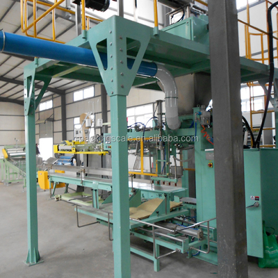 Paper Packaging Material Full Automatic 10kg 25kg 30kg Open Mouth Bag Bean Filling Packing Machine