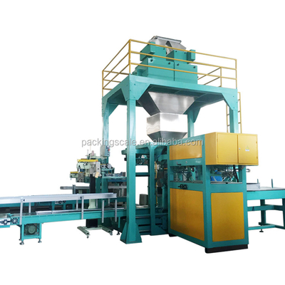 Paper Packaging Material Full Automatic 10kg 25kg 30kg Open Mouth Bag Bean Filling Packing Machine