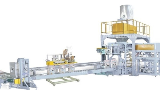 accuracy Automatic Weighing and Sewing Package for Palletizing Production Packaging Line
