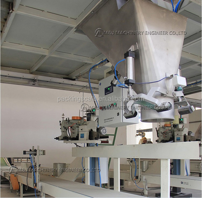 Bag Packing System for 25kg Wheat Flour Machinery Hardware ISO9001 2008 Certified