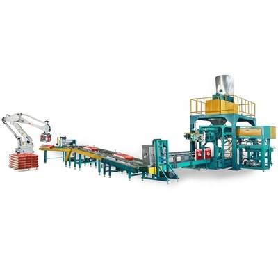 Fully Automatic Flour Bagging Packing and Palletising Machine 2500KG