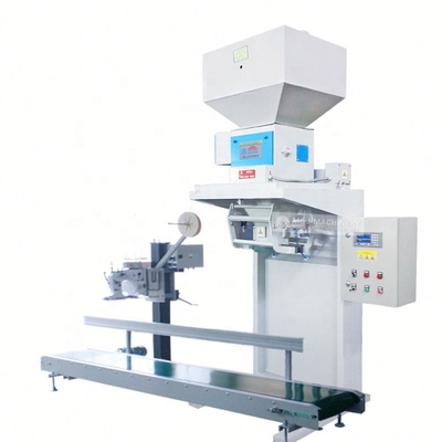 1000kg Fertilizer Sand Granule Bags Filling Machine with Sewing Machine Conveyor Belt