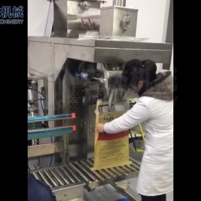 1000kg Fertilizer Sand Granule Bags Filling Machine with Sewing Machine Conveyor Belt