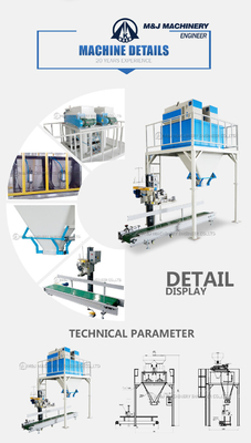 Coarse Aggregate Bagger 25kg 50kg 50kg Bags Packing Machine Advanced Packaging Solution