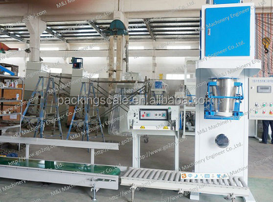 Dog Food Packing Line for 3-20 kg PP Woven Bag Driven by Electrical Pneumatic Systems