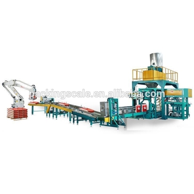 Accurate 2500KG Fertiliser Bagging Machine for Weighing Packing and Palletizing