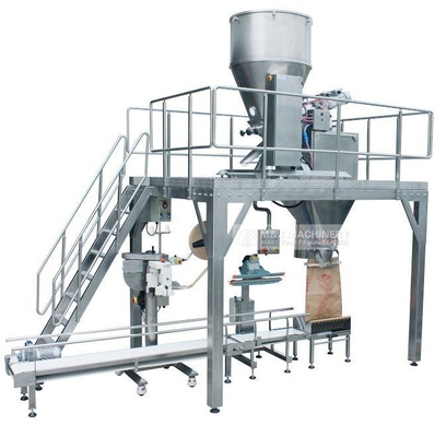 Pouch Packaging Type Semi-automatic 5kg 50kg Rice Packing Machine for Open Port Bag