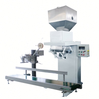 Pouch Packaging Type Semi-automatic 5kg 50kg Rice Packing Machine for Open Port Bag