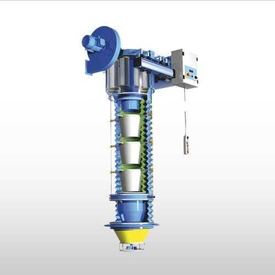 Electric Driven Type Silo Truck Rice Grain Loading Cement Telescopic Chute