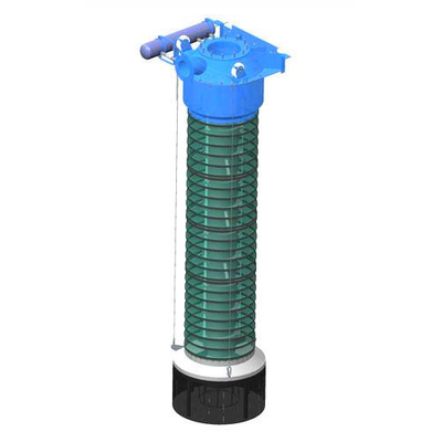 Electric Driven Type Silo Truck Rice Grain Loading Cement Telescopic Chute