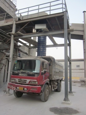 Electric Driven Type Silo Truck Rice Grain Loading Cement Telescopic Chute