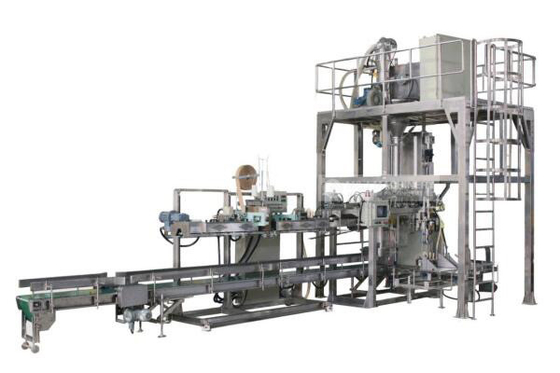 50kg Full Automatic Packing Machine for Flour Rice Sugar Candy Powder Feed Food Pellet