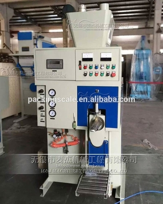Barrel Packaging Type 2kw Spout Cement Packer for 25kg 50kg Valve Bag Cement Scale