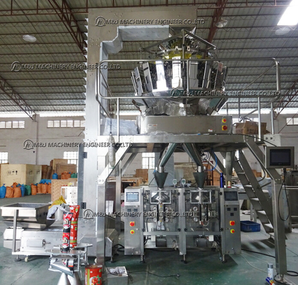 Food Beverage Shops Wood Pellets Packing Machine Hot Sealer Packing Filling Machine