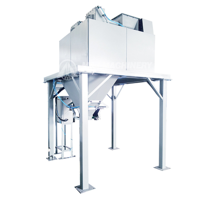 25kg 50kg Wheat Bran Bagging Machine with High Packing Speed and 3*0.8*2.8m Size