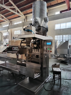 Electric Semi-automatic Vertical Stand-up Pouch Packing Machine for Paper Packaging