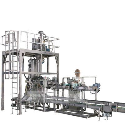accuracy Automatic Carbon Powder Weighing Filling Packaging Machine for Barrel Packaging