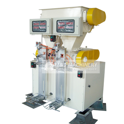 Semi-automatic Dry Mix Mortar Cement Packer for Plastic Valve Bag Filling and Sealing