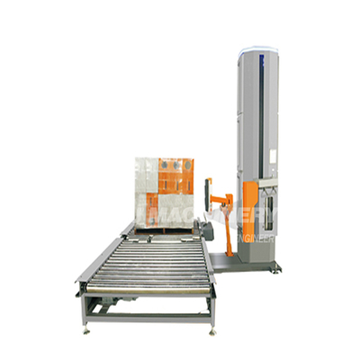 Wooden Material Pallet Bundling Strapping Machine for Electric Driven Pallet Wrapping