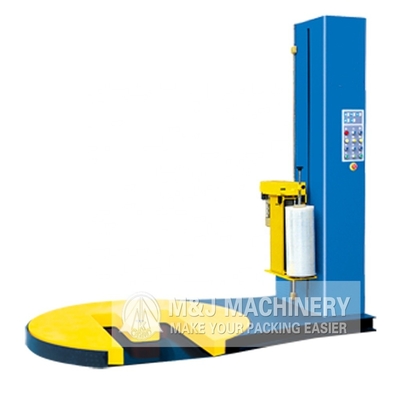 Wooden Material Pallet Bundling Strapping Machine for Electric Driven Pallet Wrapping