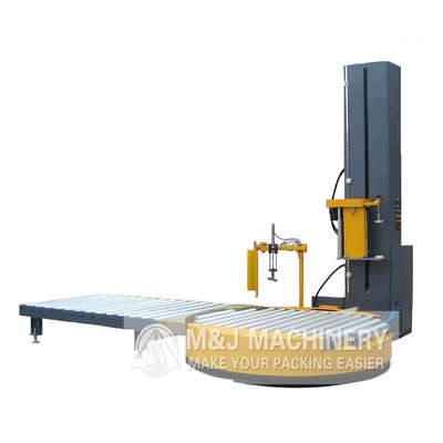 Electric Driven Automatic Stretch Pallet Wrapping Machine for Cans Packaging