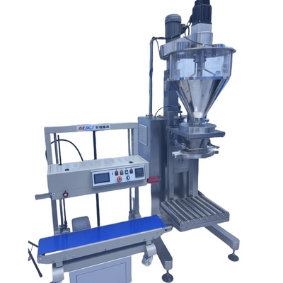 Semi-Automatic Salt Packing Machine for 5kg 10kg 20kg 25kg 50kg Powder Bags and Pouches