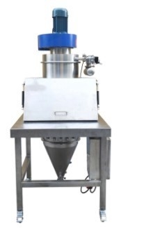 Operate Flour Bag Dumping Station with Vacuum Conveyor Machine Made of Stainless Steel 304