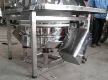 Operate Flour Bag Dumping Station with Vacuum Conveyor Machine Made of Stainless Steel 304