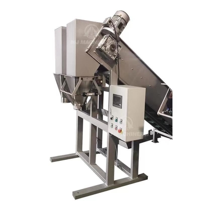 Food Double Feed Mesh Bag Packing Machine Net Filling Machine 2100 L X 900 W X 1290 H mm