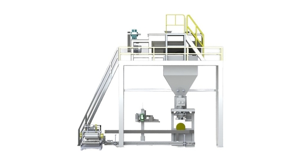 accuracy Semi-Automatic Carbon Black Powder Packing Machine for 20kg-50kg Filling Bag