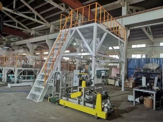 accuracy Semi-Automatic Carbon Black Powder Packing Machine for 20kg-50kg Filling Bag