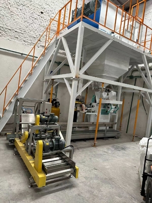 accuracy Semi-Automatic Carbon Black Powder Packing Machine for 20kg-50kg Filling Bag