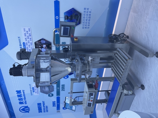 220V Semi-Auto Flour Powder Auger Filler for Premade Liner Plastic Bag Sealing Machine