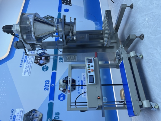 220V Semi-Auto Flour Powder Auger Filler for Premade Liner Plastic Bag Sealing Machine