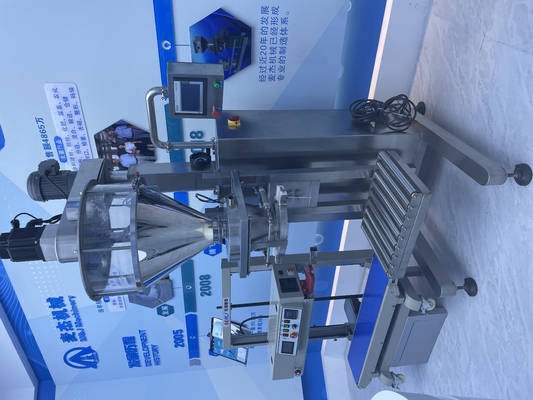 220V Semi-Auto Flour Powder Auger Filler for Premade Liner Plastic Bag Sealing Machine