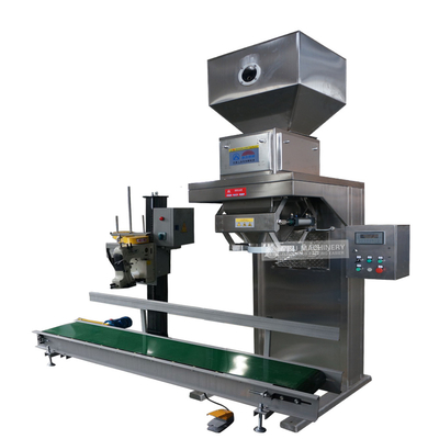 Electric Driven 25kg Grain Weighing Filling Packing Machine for Food Beverage Output