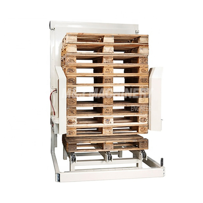 25 Tons Automatic Hydraulic Pallet Stacker Pallet Receiver/Pallet Dispensing Machine